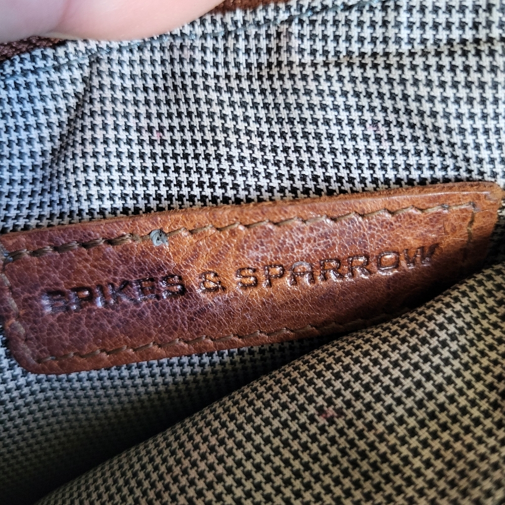 Spikes and Sparrow Leather Brandy Belt/Waist Brown Bag - Picture 11 of 16